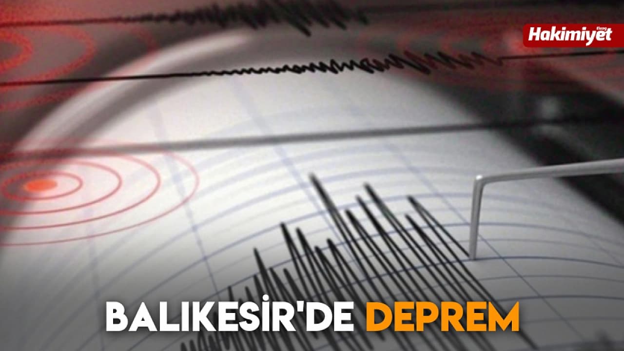 Balıkesir'de deprem