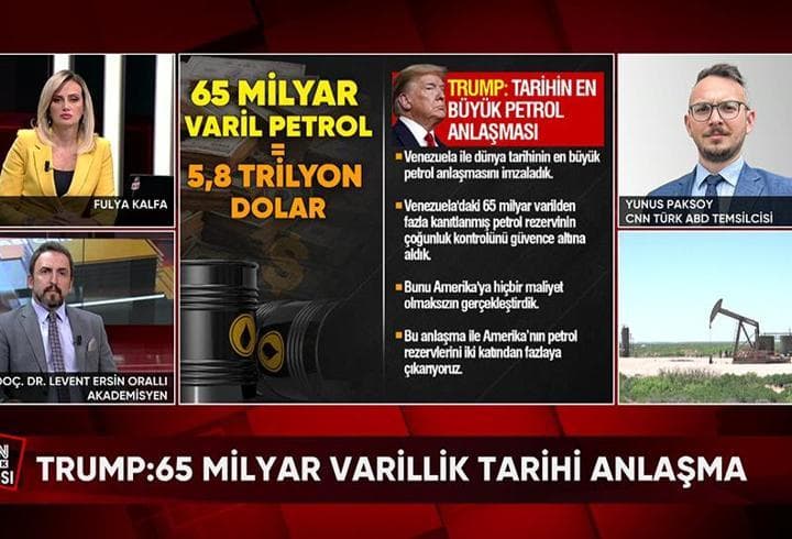ABD-Venezuela petrol anlaşması, Kozinoğlu dosyası, Gürlek'in Şahin açıklaması ve Gökçek'e soruşturma CNN TÜRK Masası'nda konuşuldu