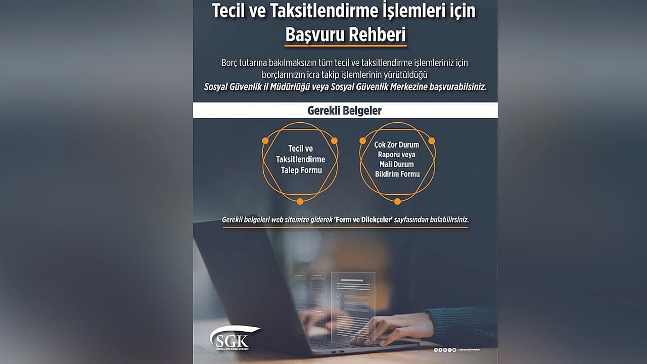 SGK borç yapılandırmasında başvuru rehberi yayımlandı