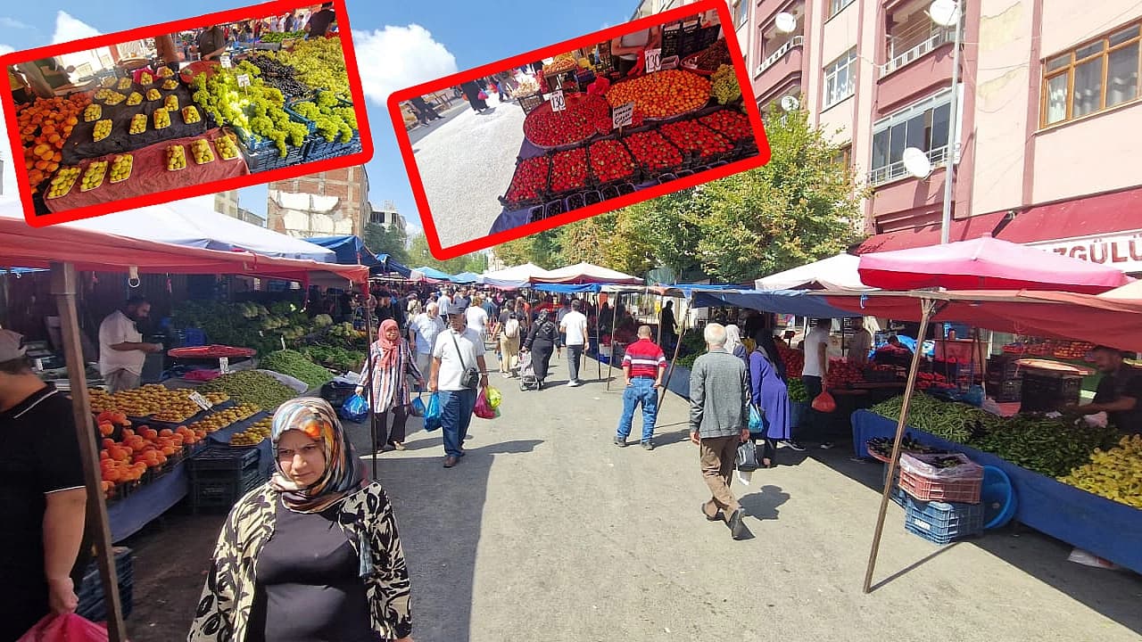 Elazığ’da pazar fiyatları vatandaşı zorluyor: ‘Artık alıştık’