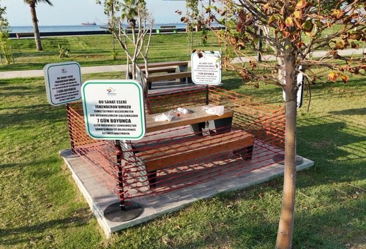 Belediye 'Orantısız zeka' ile 'Sanat eseri' hazırladı! Anlayabilene ironiyle tokat gibi mesaj