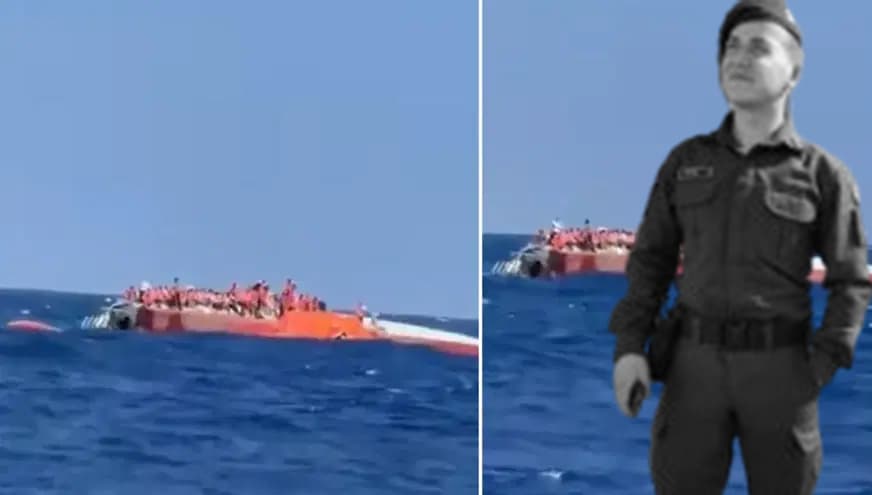 Girne'deki feribot faciasında yürek yakan ayrıntı. Ailesini kurtardı, kendi canından oldu