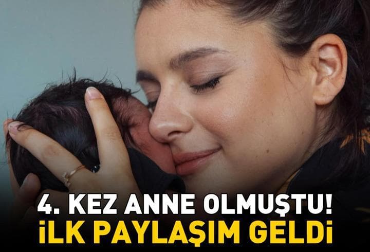 4. kez anne olan Atiye'den minik kızı İmany'le ilk paylaşım! Gören aynı şeyi söyledi: 'Allah analı babalı büyütsün'