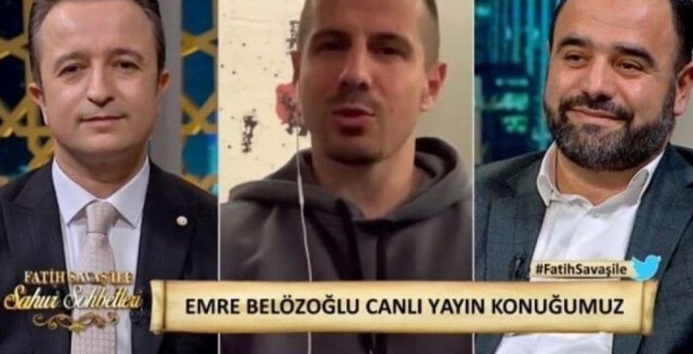 Emre Belözoğlu sahur programına katıldı