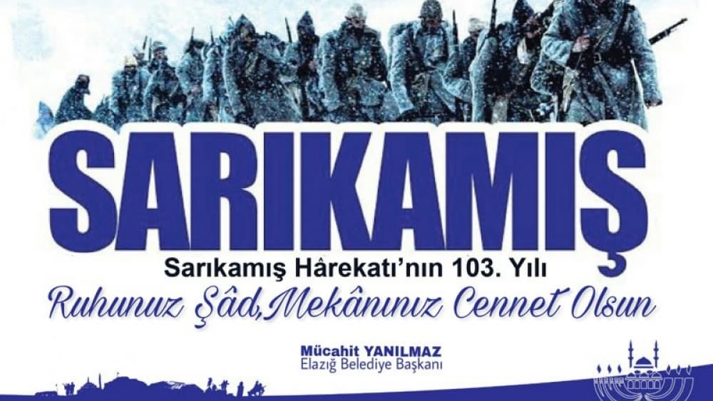 Sarıkamış Harekâtı’nın 103. yıldönümü
